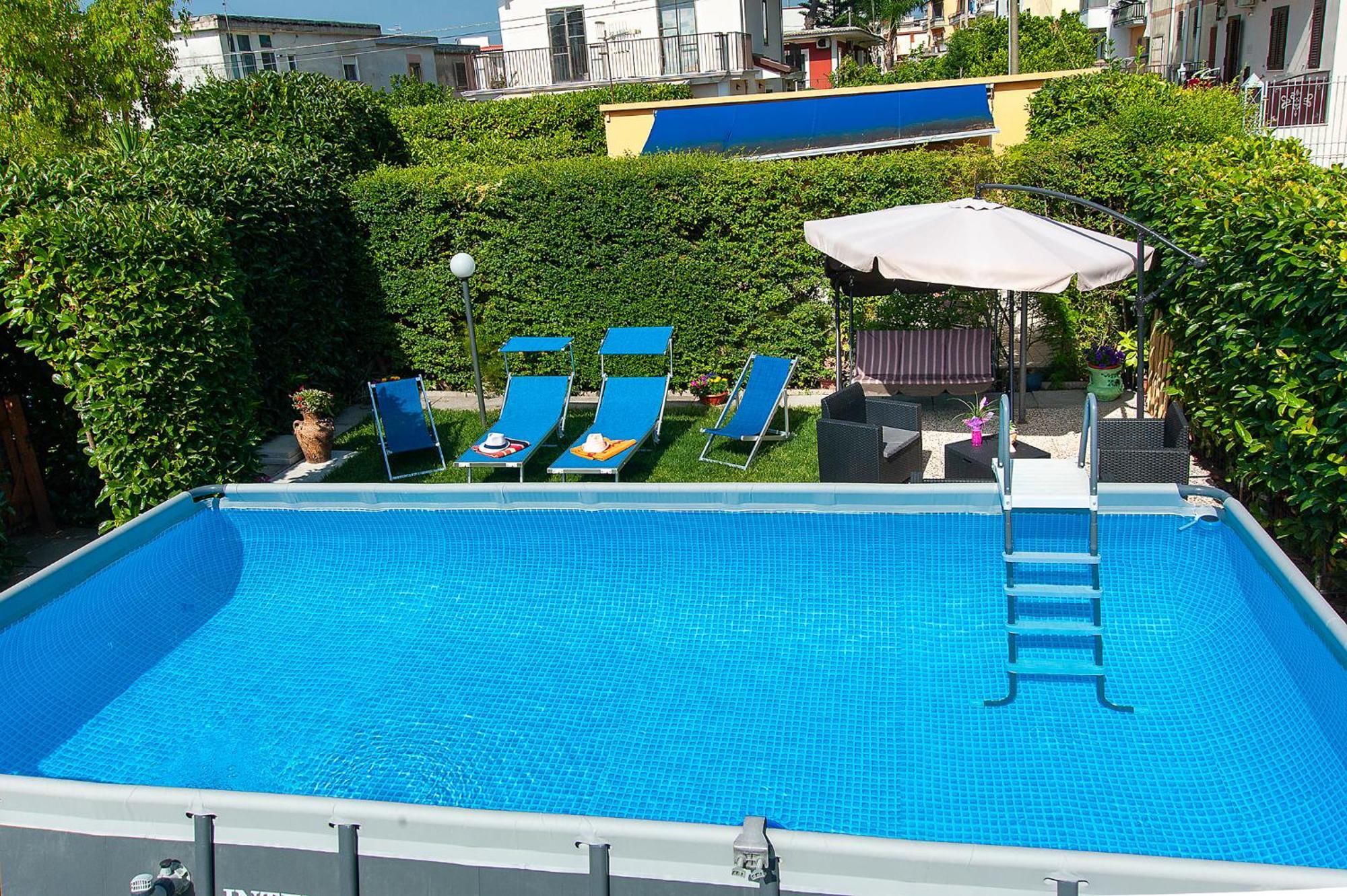 Depandance Con Piscina In Uso In Esclusivo In B&B Sant'Antonio Abate Bagian luar foto